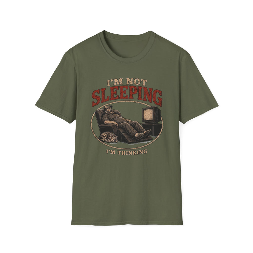 I'm Not Sleeping, I'm Thinking T Shirt