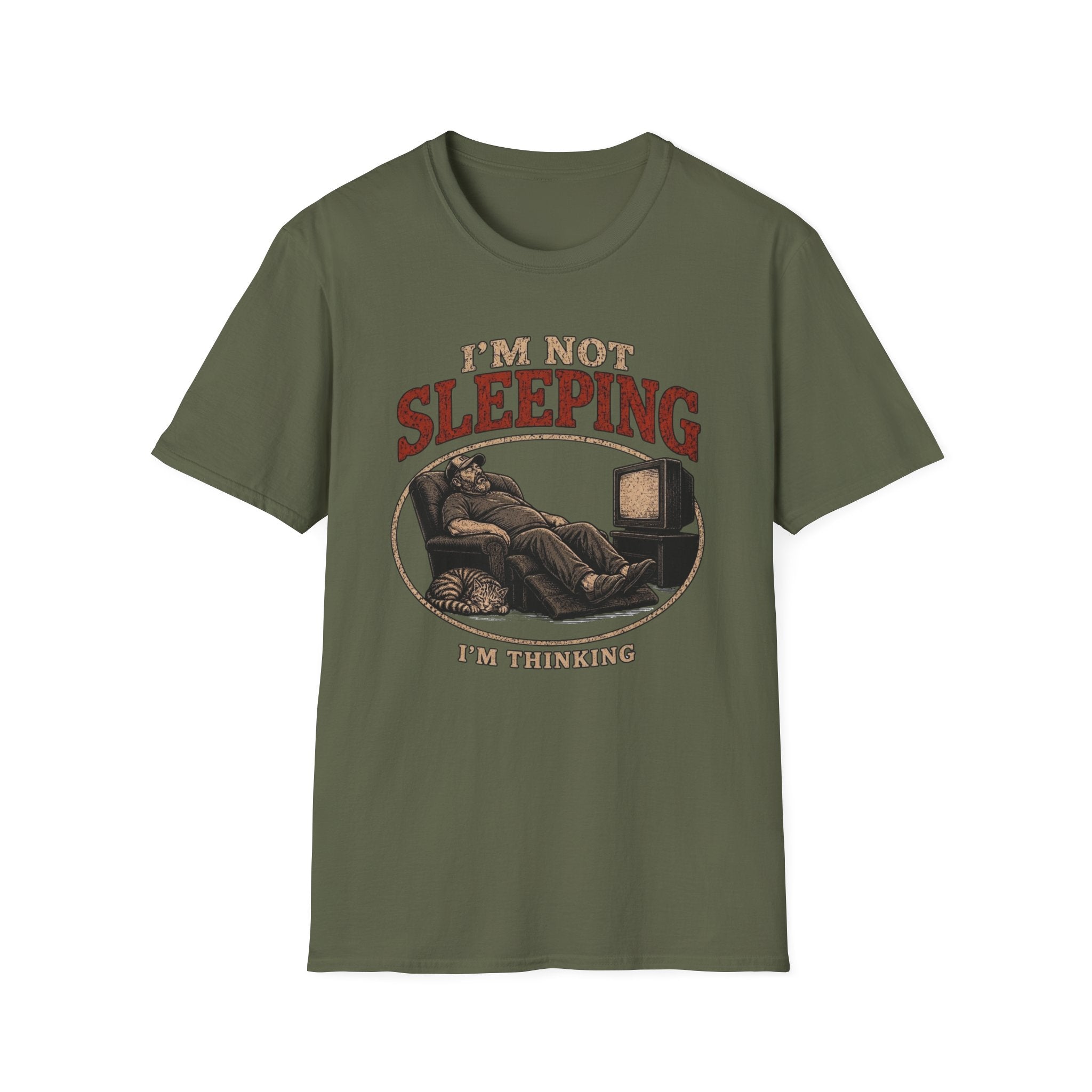 I'm Not Sleeping, I'm Thinking T Shirt