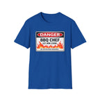 Danger BBQ Chef Let Him Cook T Shirt