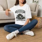 Master Gardener Mulch Happens Wheelbarrow T‑Shirt