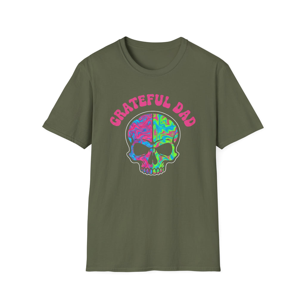 Grateful Dad Skull T-Shirt