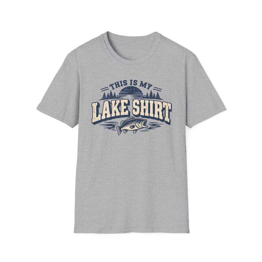 This Is My Lake Shirt Bass T Shirt