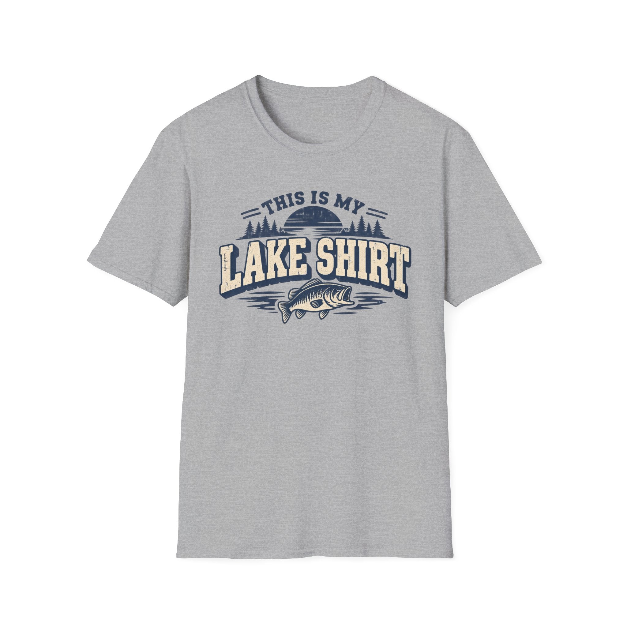 This Is My Lake Shirt Bass T Shirt