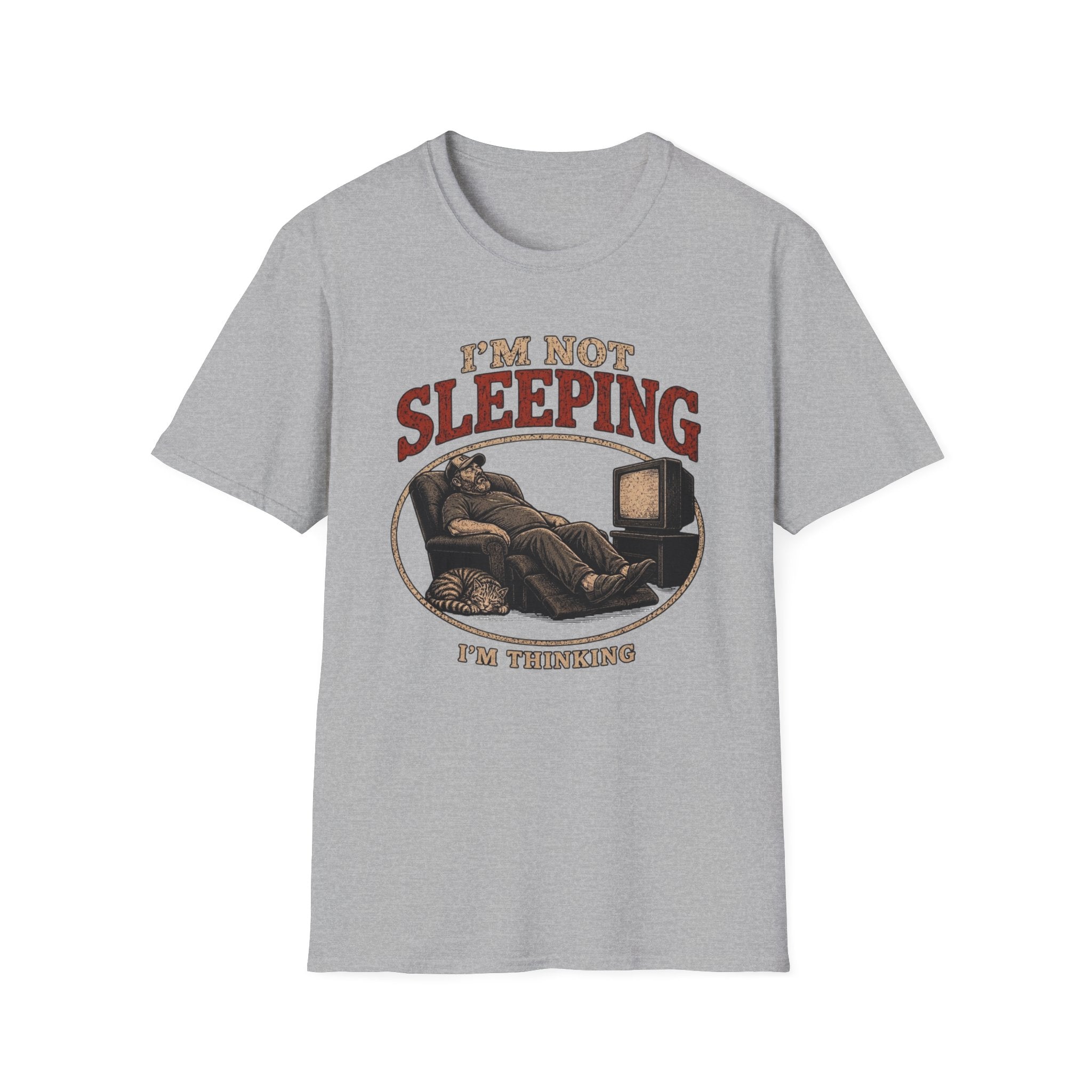 I'm Not Sleeping, I'm Thinking T Shirt