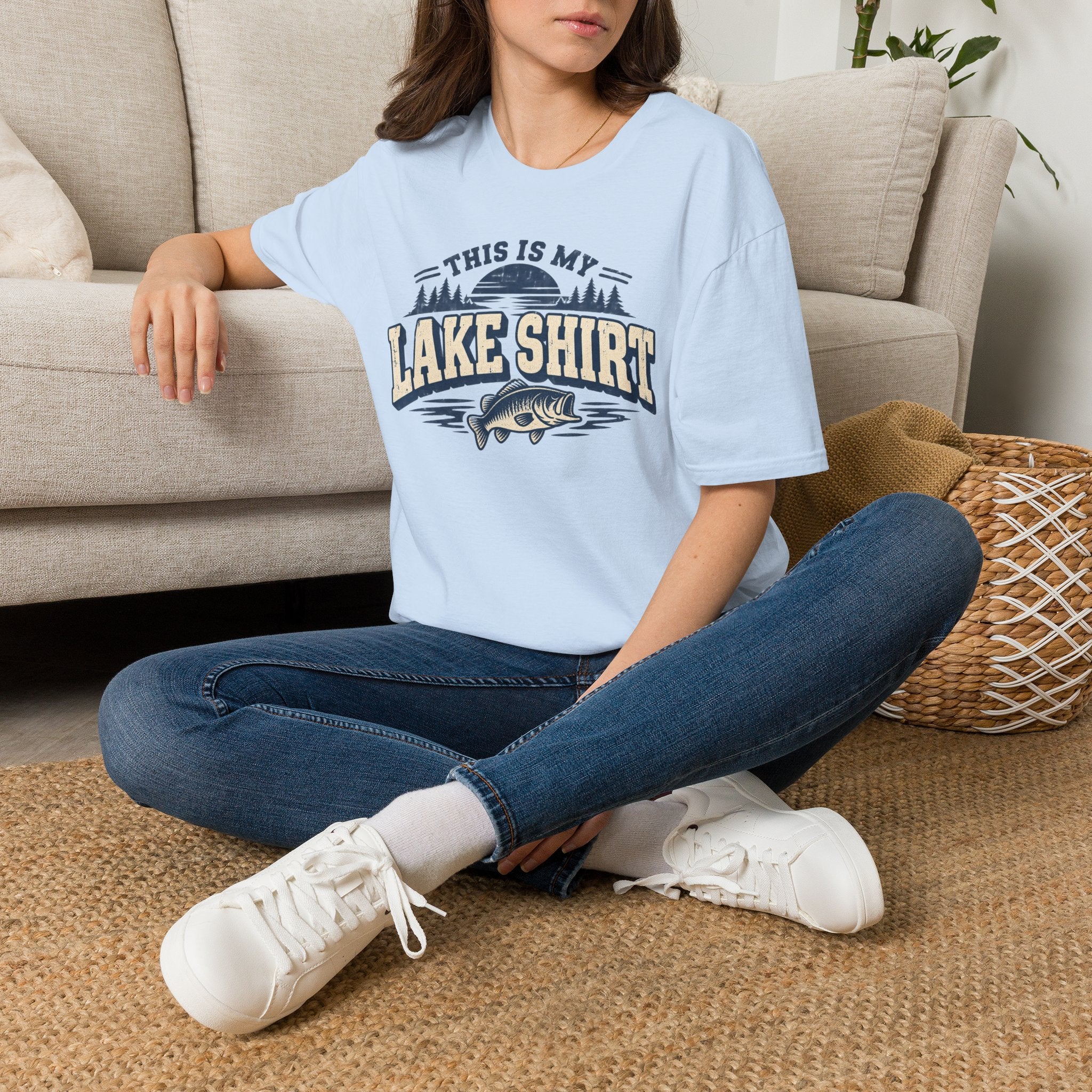 This Is My Lake Shirt Bass T Shirt