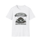 Master Gardener Mulch Happens Wheelbarrow T‑Shirt