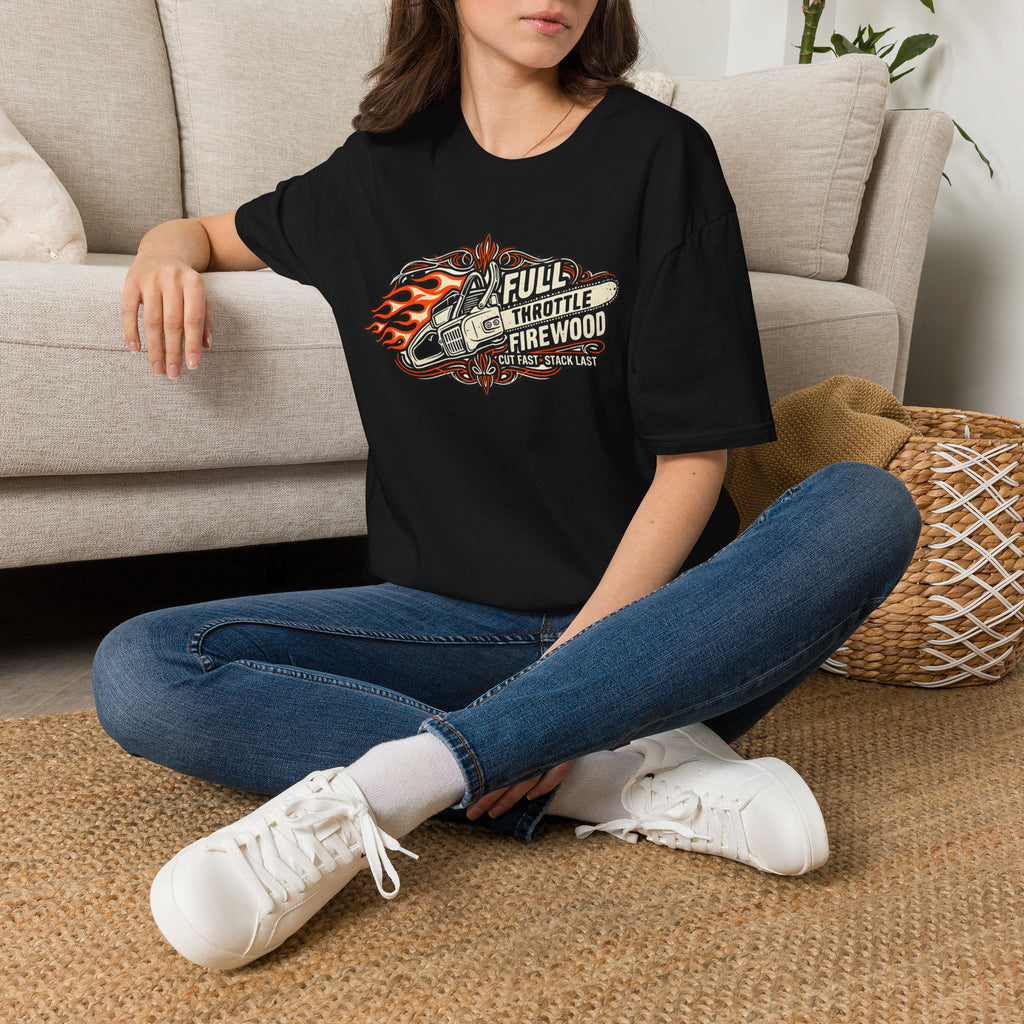 Full Throttle Firewood T Shirt