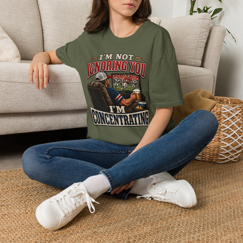 I’m Not Ignoring You I’m Concentrating T Shirt