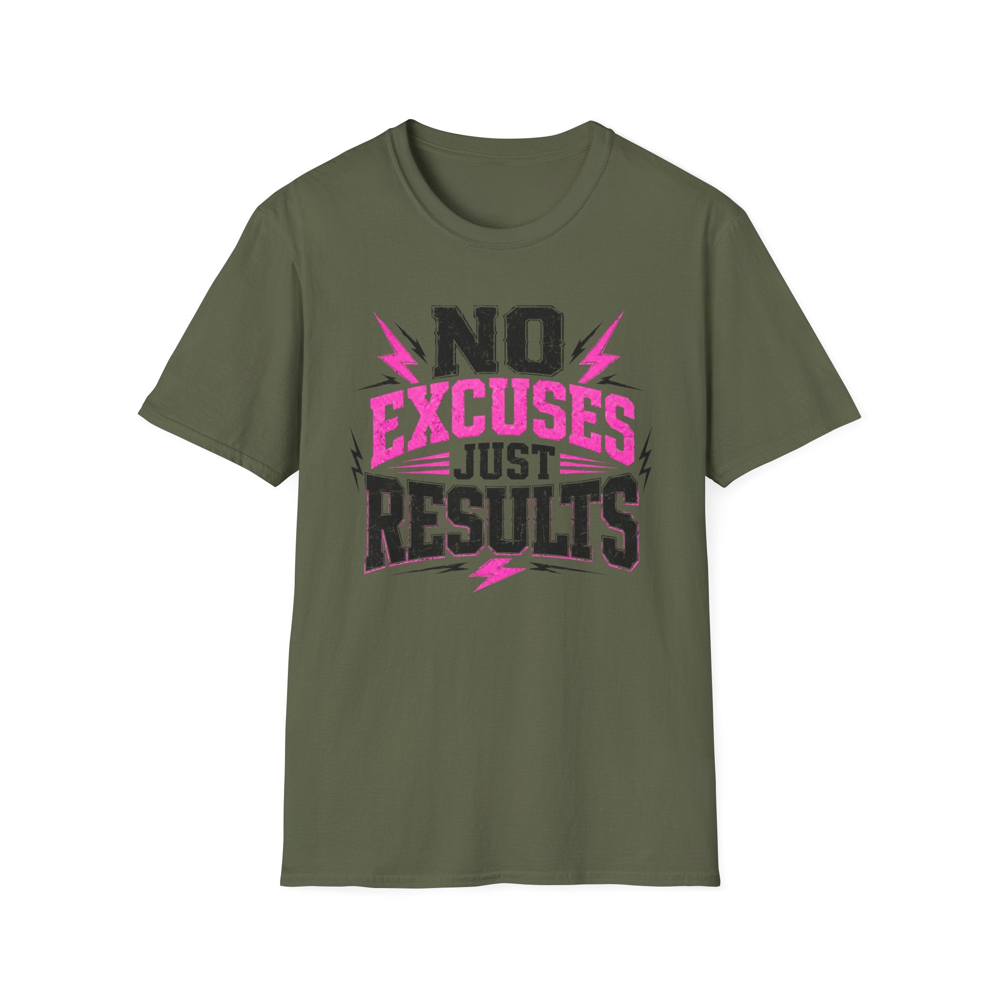 No Excuses Just Results T-Shirt