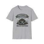 Master Gardener Mulch Happens Wheelbarrow T‑Shirt