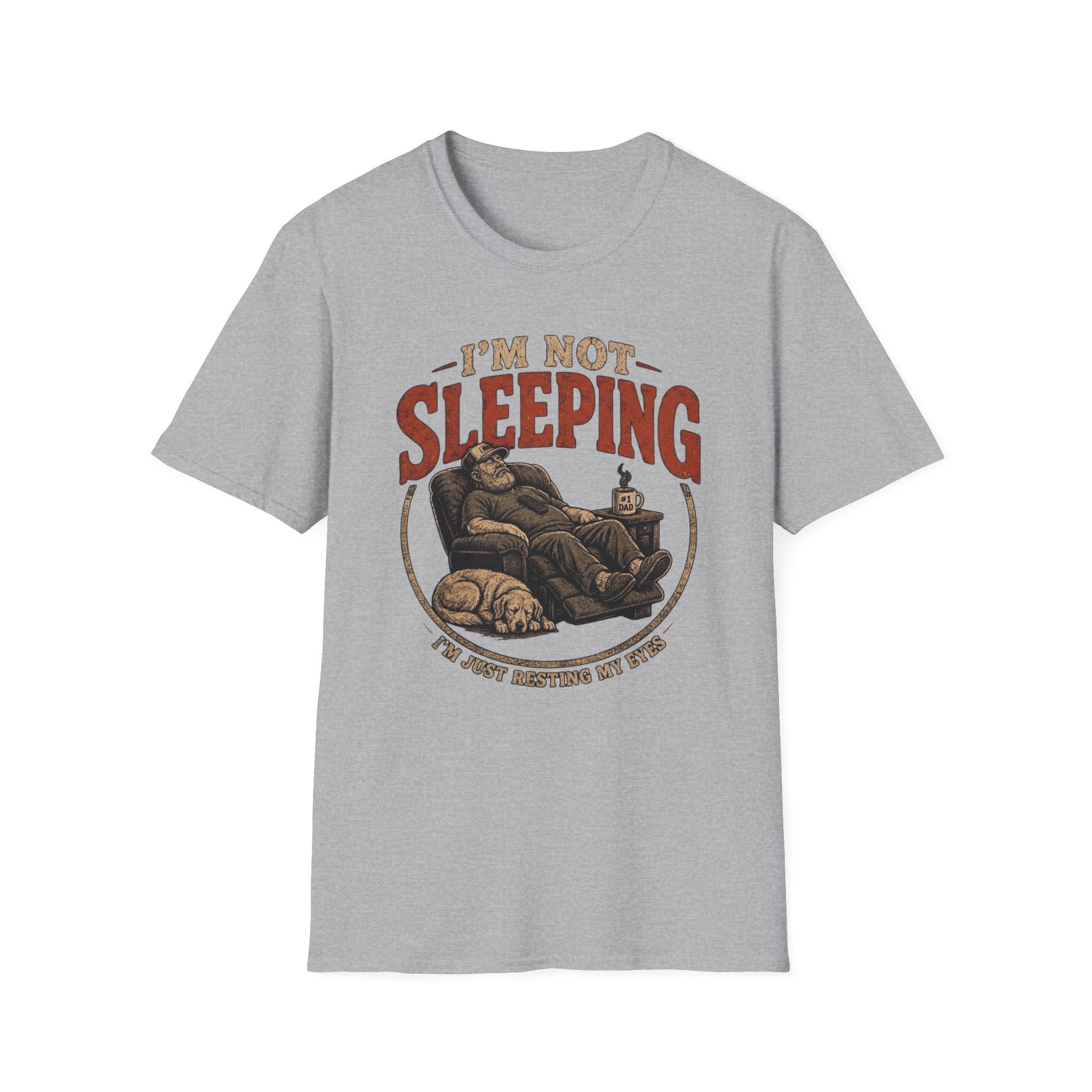 I'm Not Sleeping, I'm Just Resting My Eyes Beard T Shirt