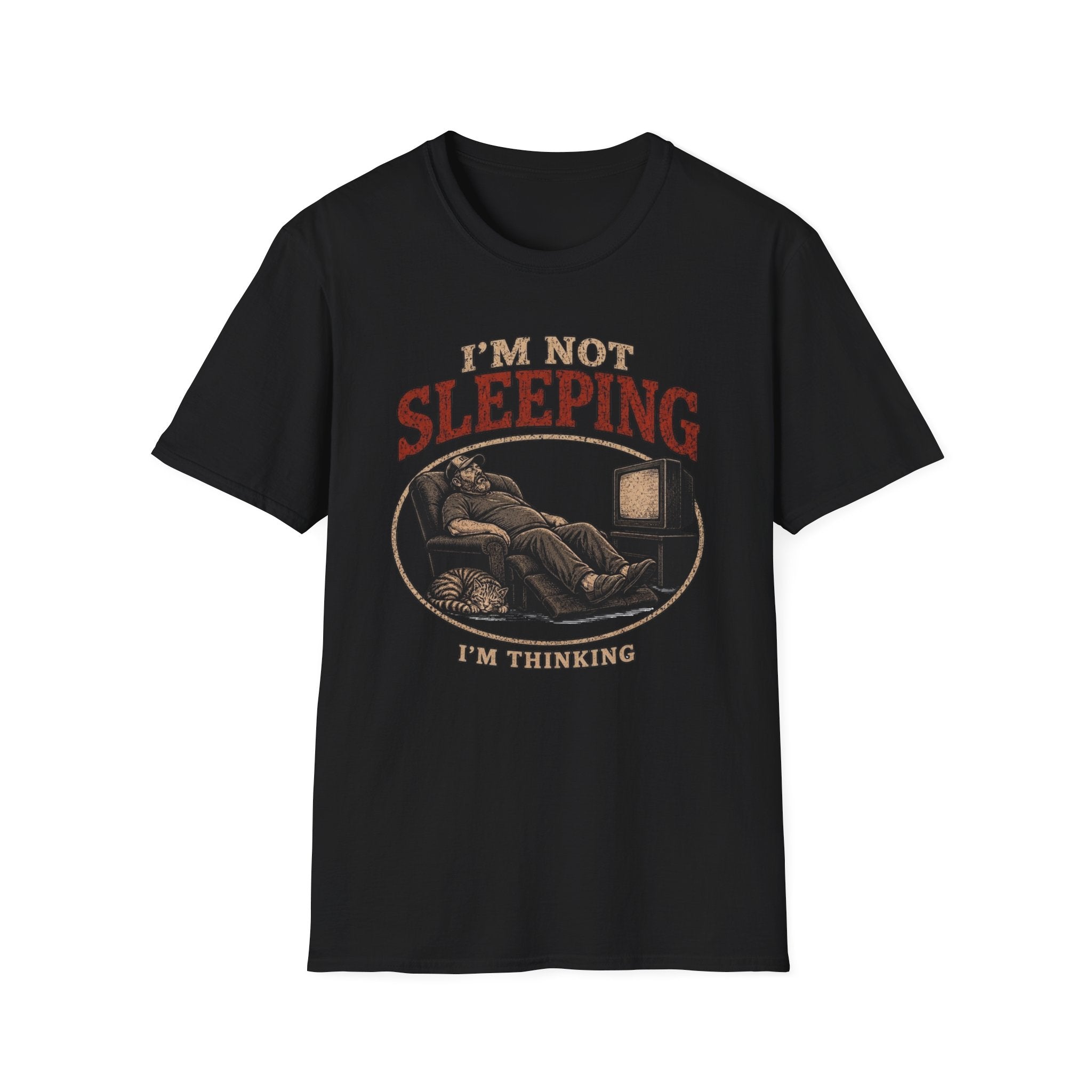 I'm Not Sleeping, I'm Thinking T Shirt