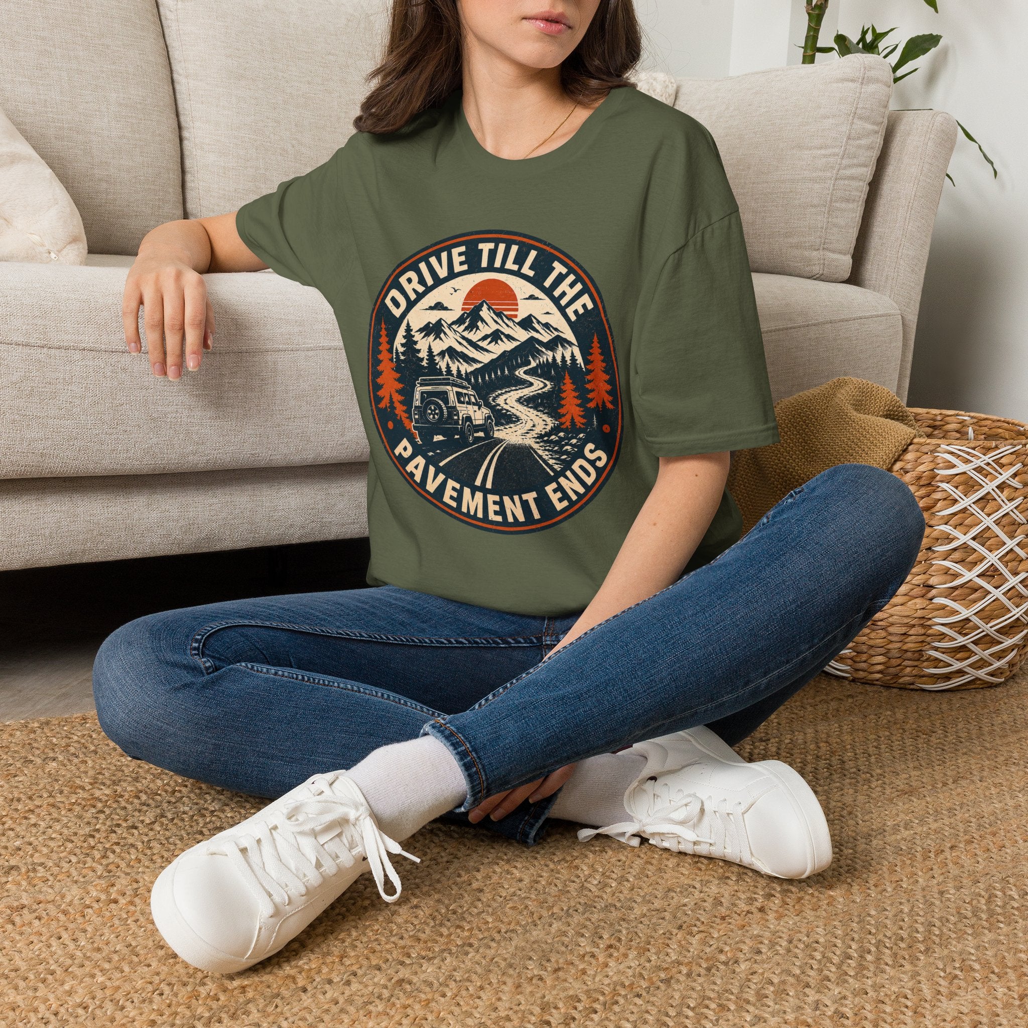 Drive Till The Pavement Ends T-Shirt
