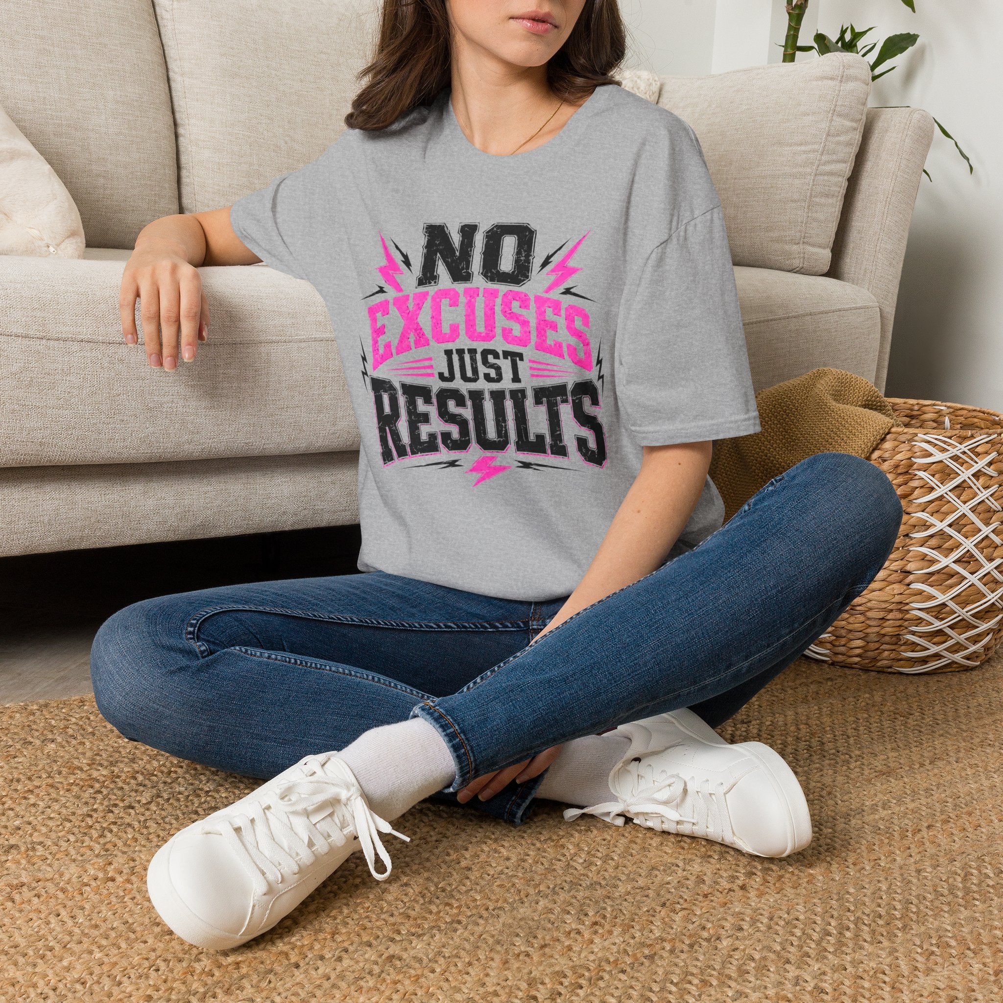 No Excuses Just Results T-Shirt