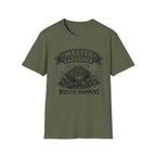 Master Gardener Mulch Happens Wheelbarrow T‑Shirt