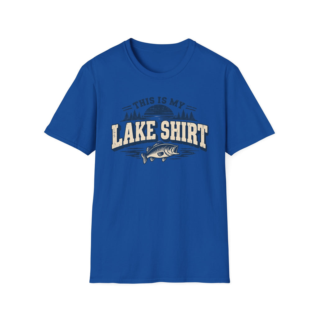 This Is My Lake Shirt Bass T Shirt