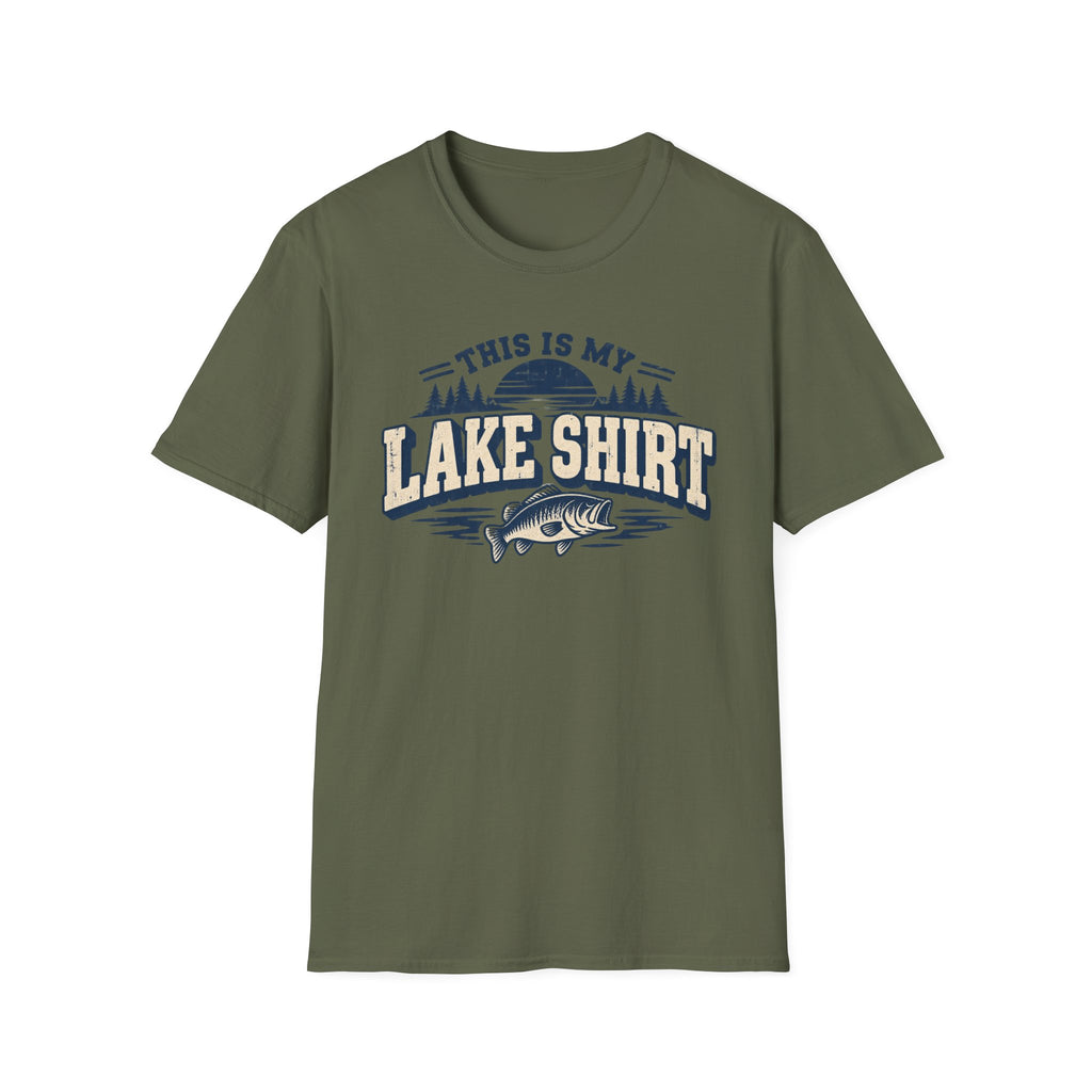 This Is My Lake Shirt Bass T Shirt