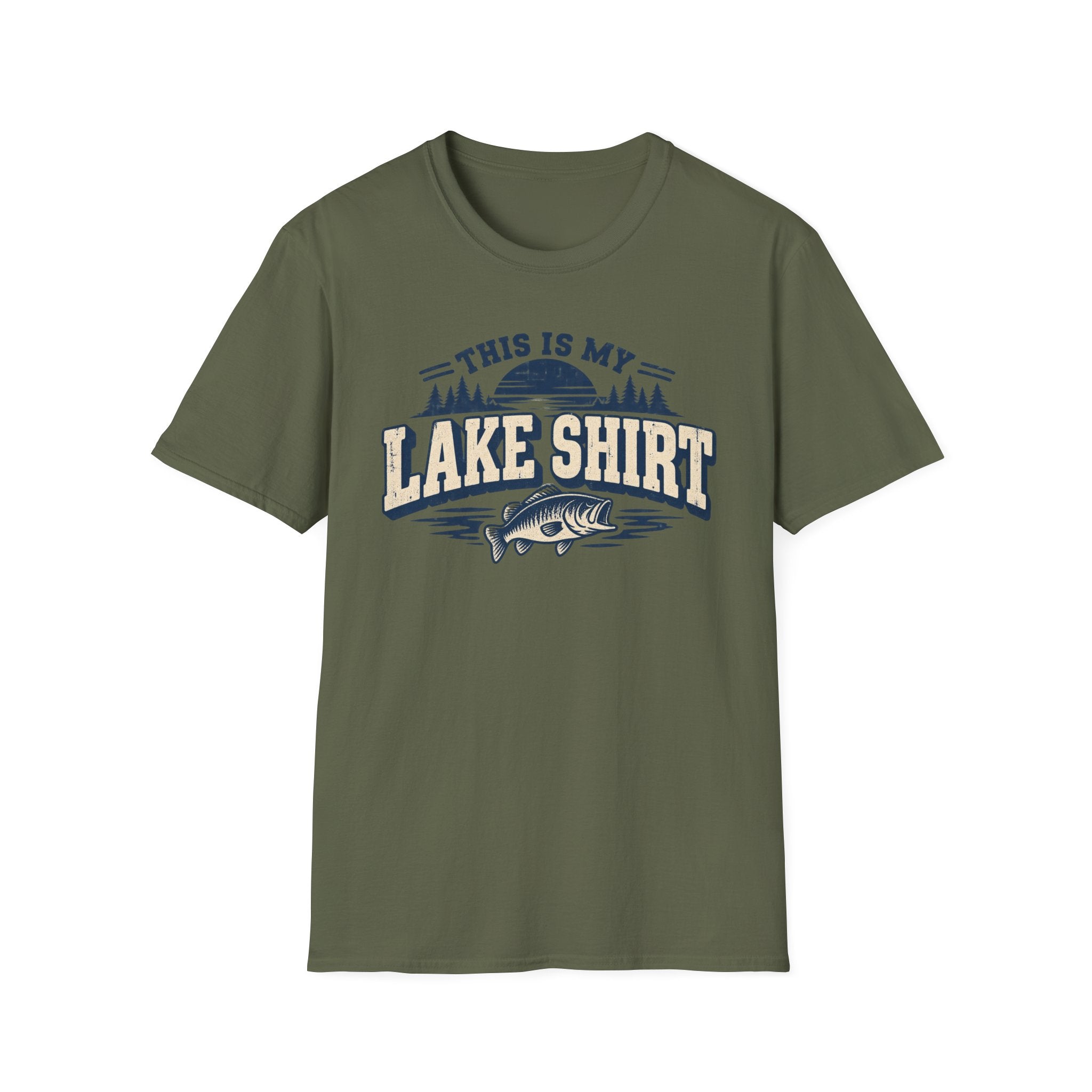 This Is My Lake Shirt Bass T Shirt