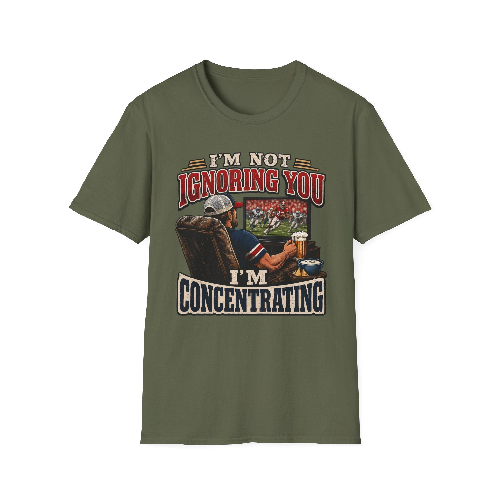 I’m Not Ignoring You I’m Concentrating T Shirt