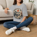 Drive Till The Pavement Ends Skeleton T‑Shirt