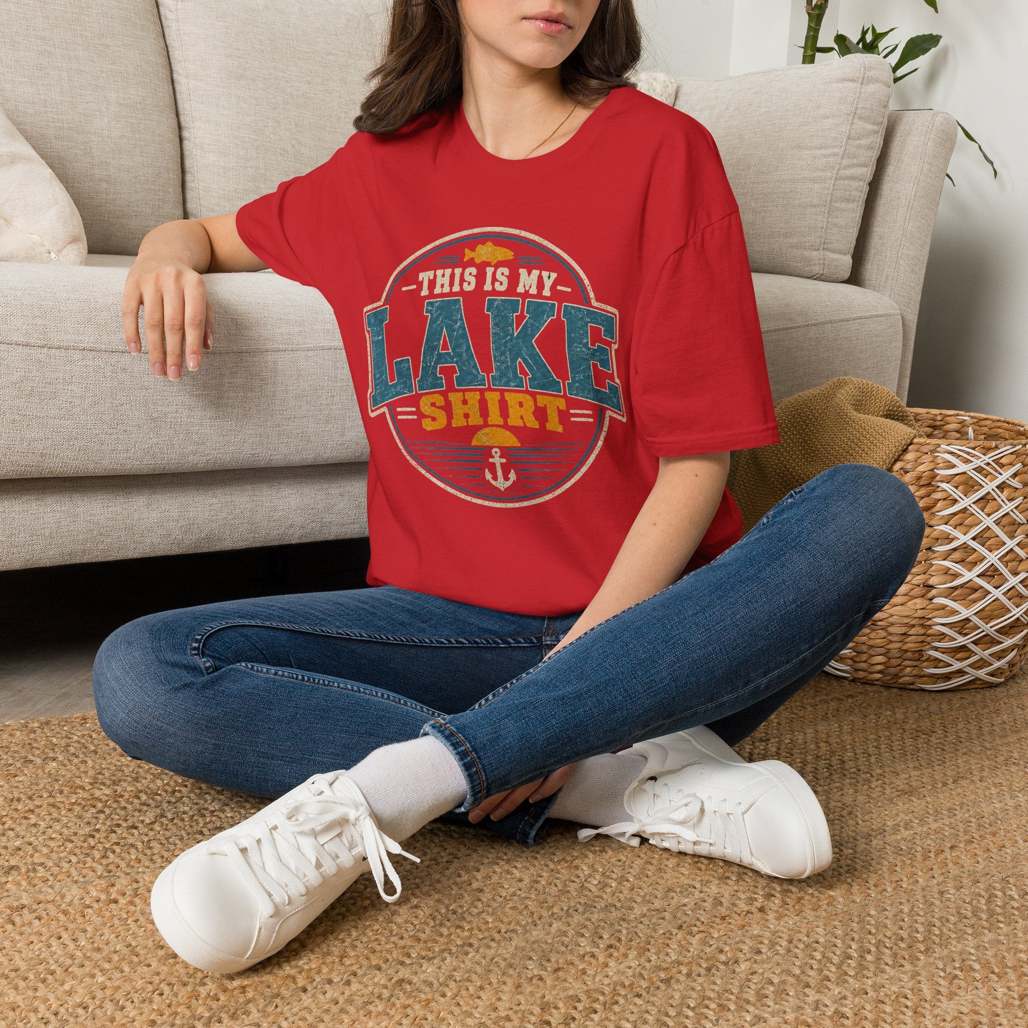 This Is My Lake Shirt Anchor T‑Shirt