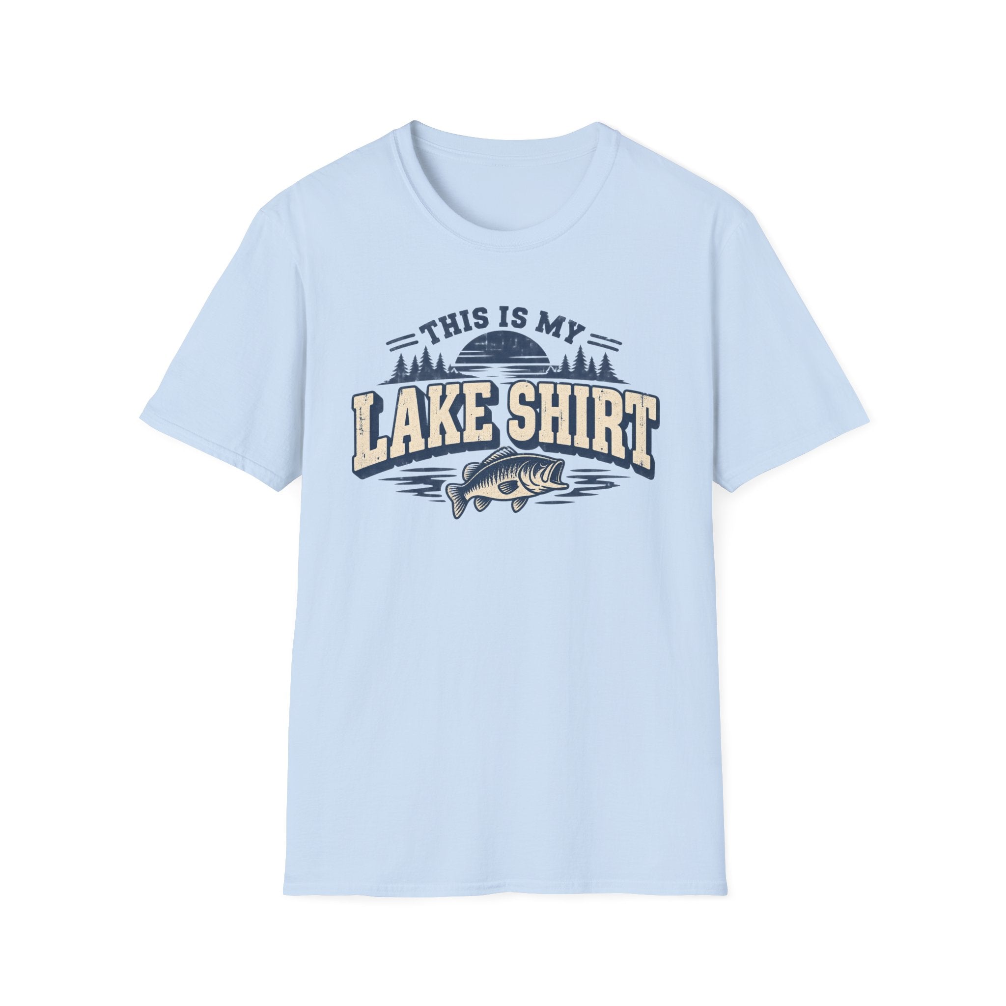 This Is My Lake Shirt Bass T Shirt