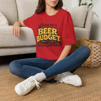 Living on a Beer Budget Bubbles T-Shirt