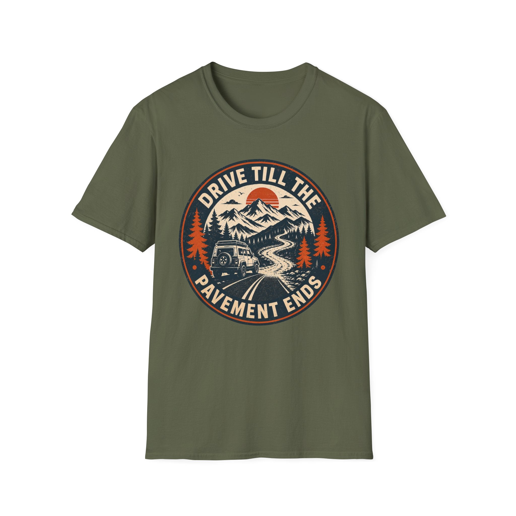 Drive Till The Pavement Ends T-Shirt