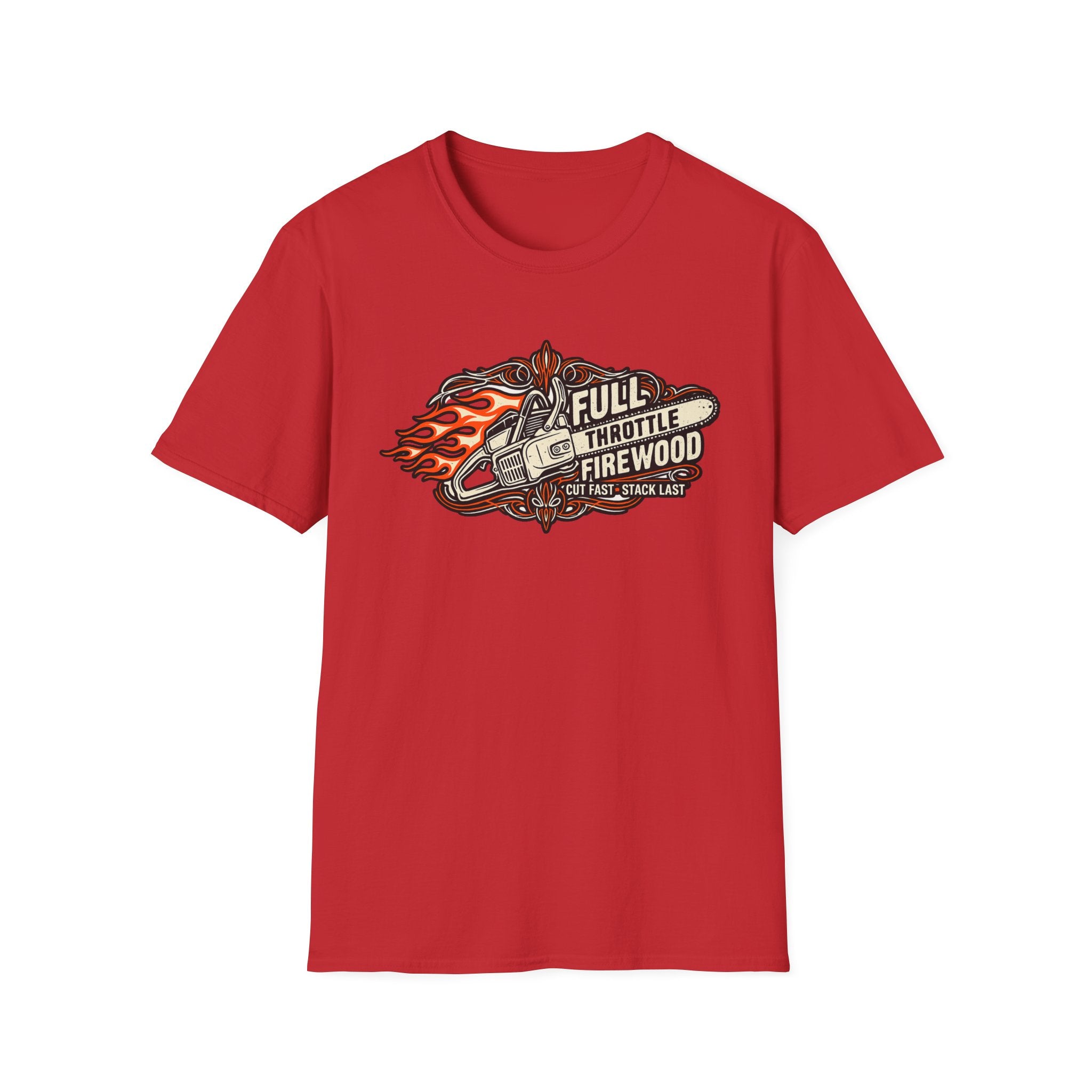 Full Throttle Firewood T Shirt