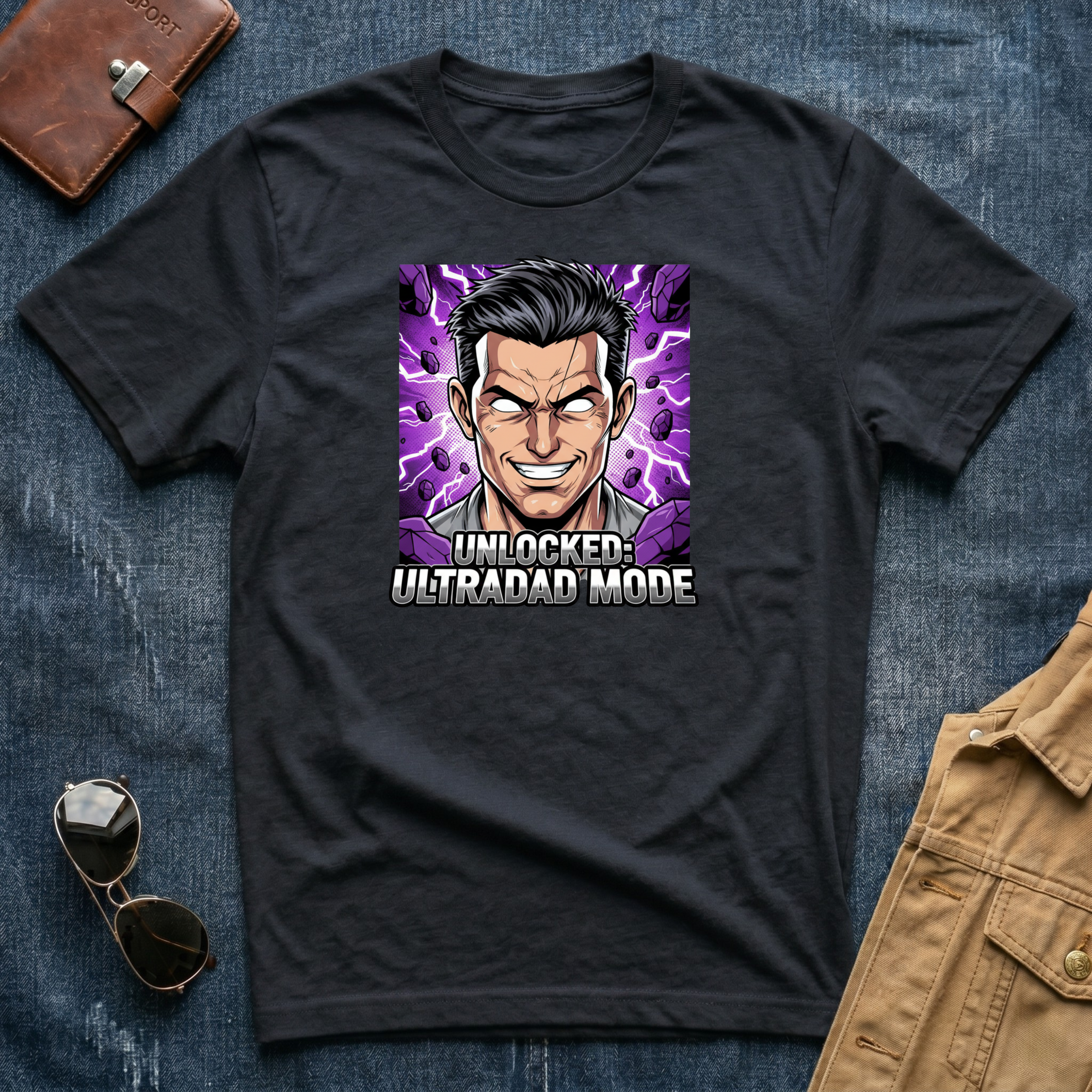 Anime Unlocked Ultradad Mode T-Shirt
