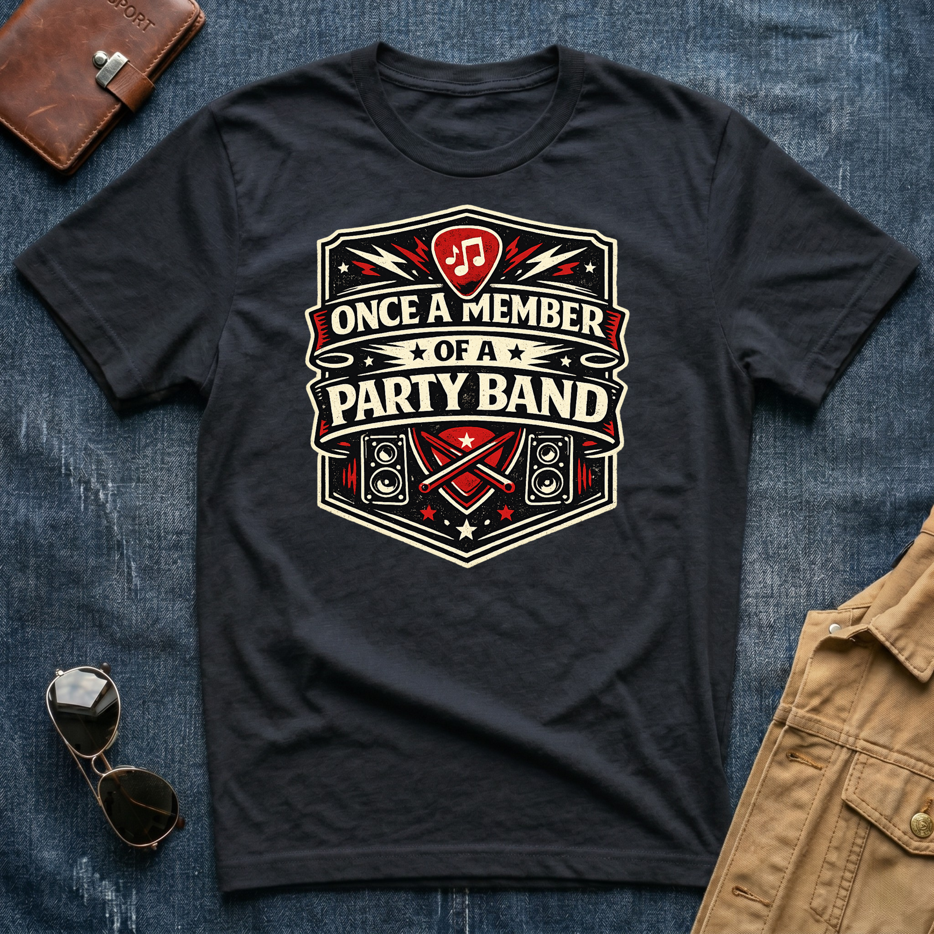 Once a Member of a Party Band T Shirt