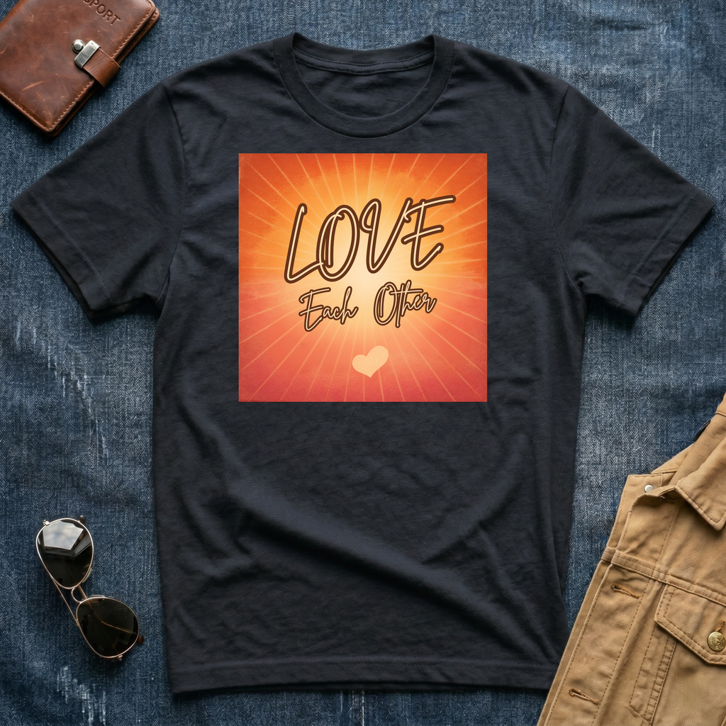 Love Each Other Sunburst T-Shirt