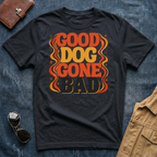 Good Dog Gone Bad Print T-Shirt