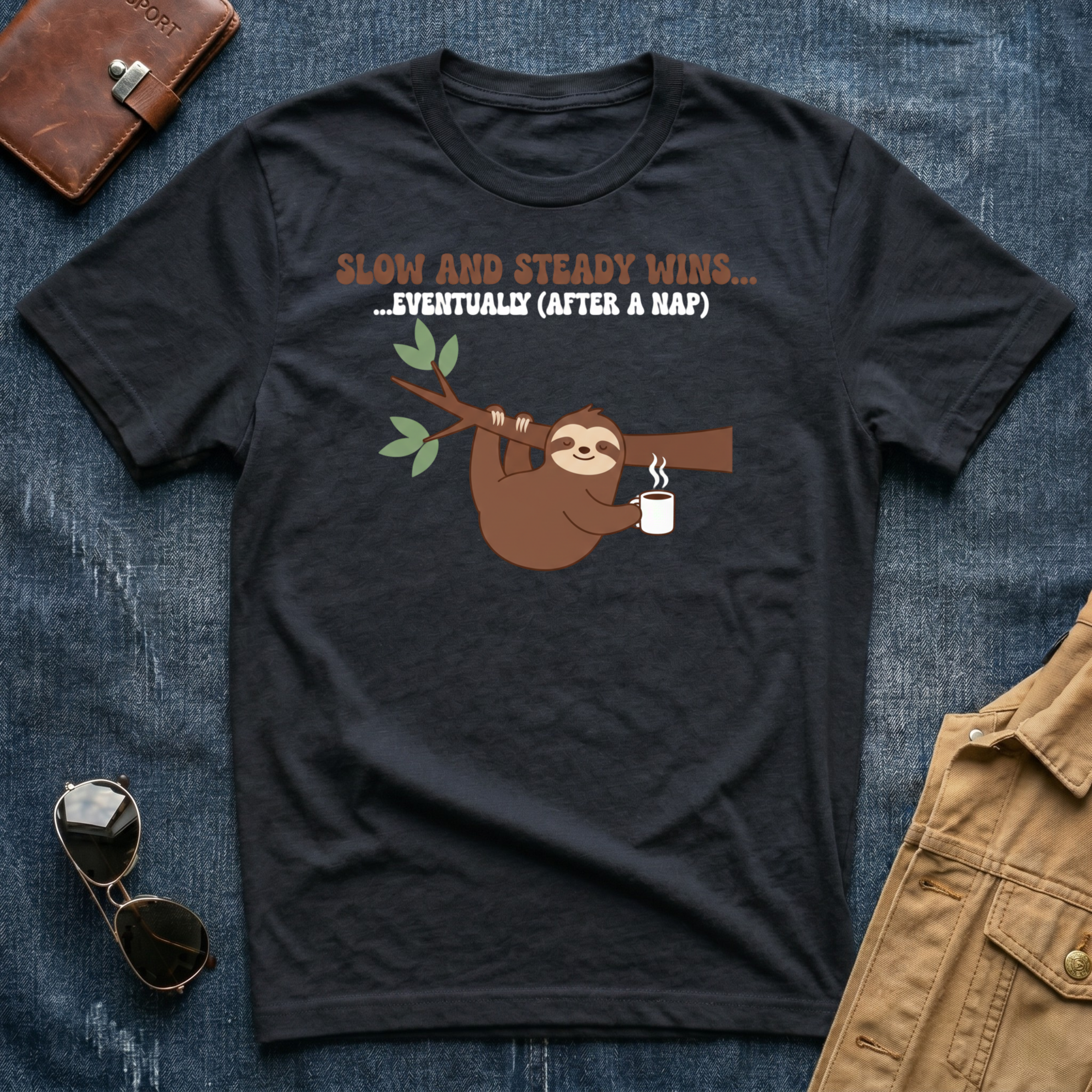 Slow and Steady Wins Eventually T Shirt