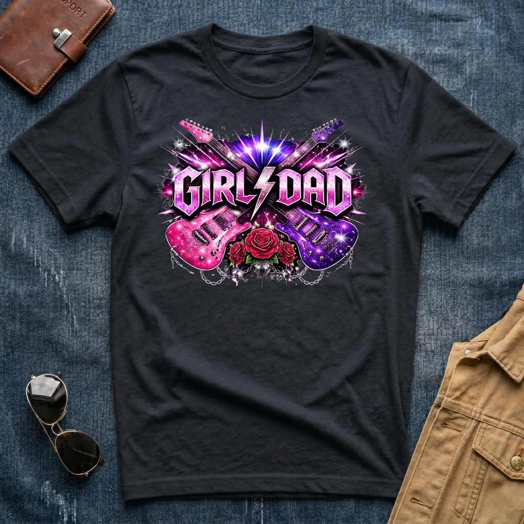 Girl Dad Guitars T-Shirt
