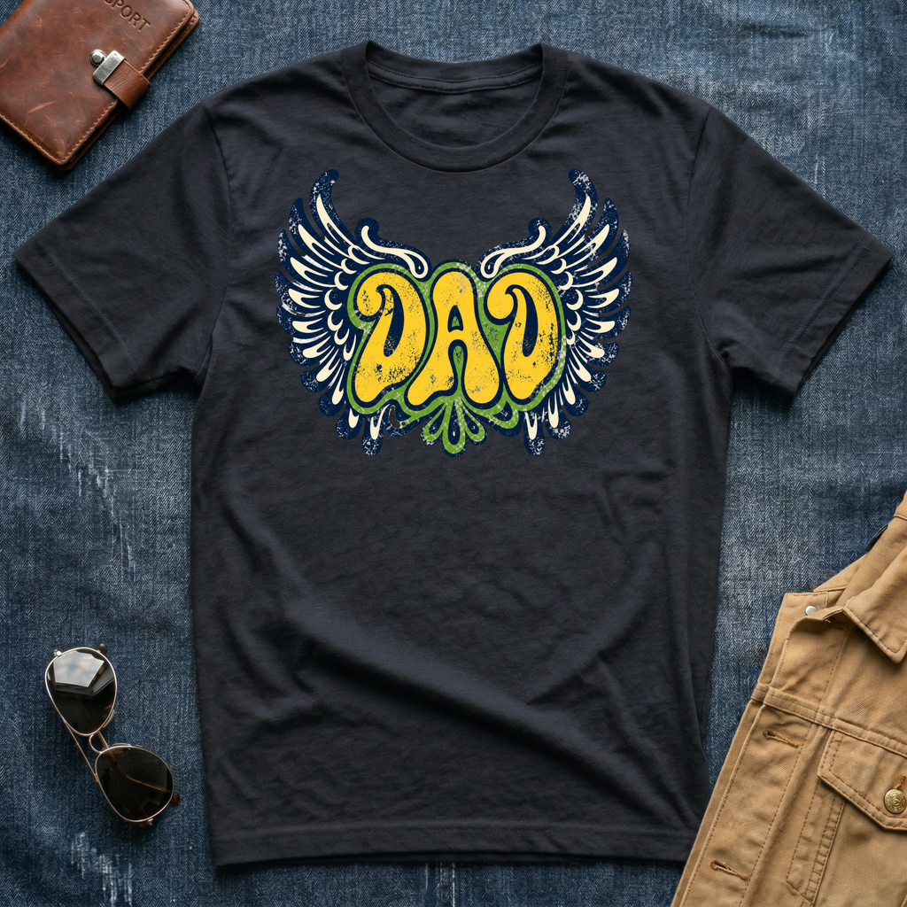 Yellow Dad Wings T-Shirt