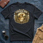 Chicken Dad Brown T-Shirt