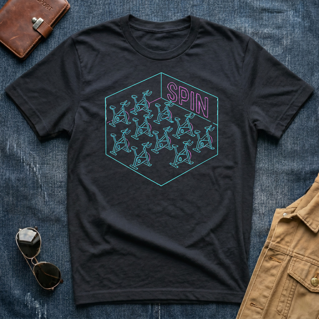 Neon spin bikes T-Shirt