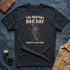 The Anatomy of a Bad Day Red Gear T‑Shirt