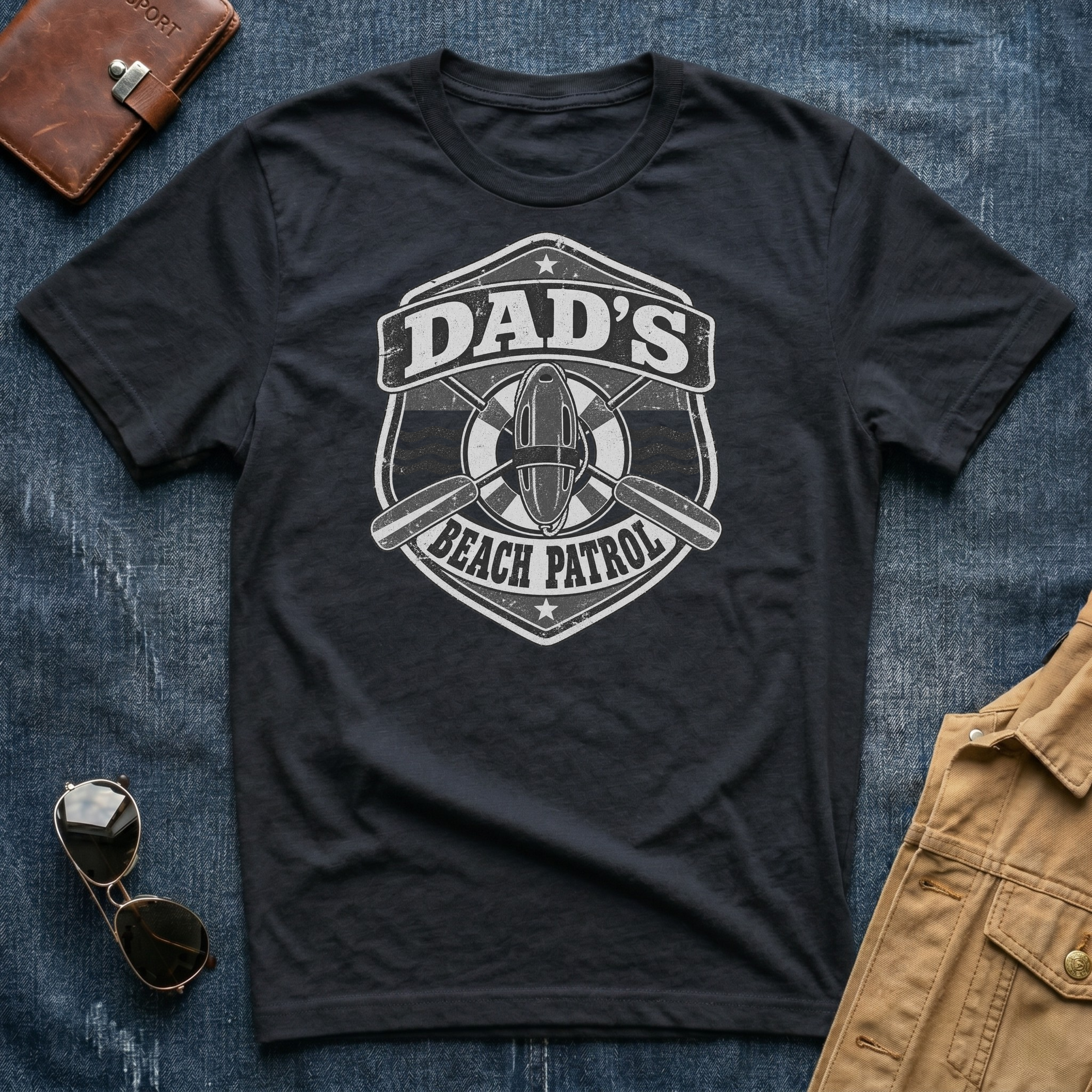 Dad's Beach Patrol T-Shirt