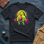 Cheerful Weightlifting Blob T-Shirt