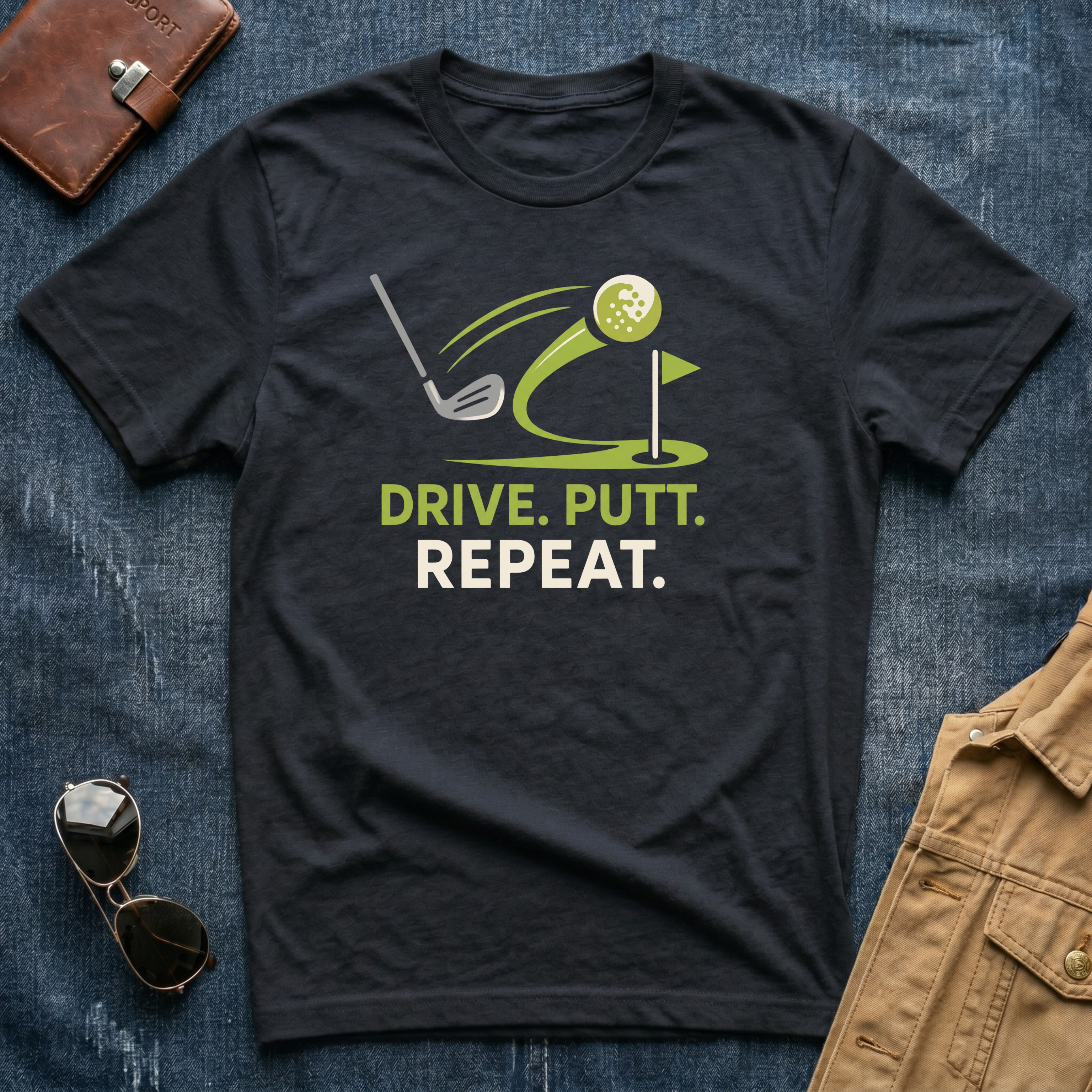 Drive Putt Repeat T-Shirt