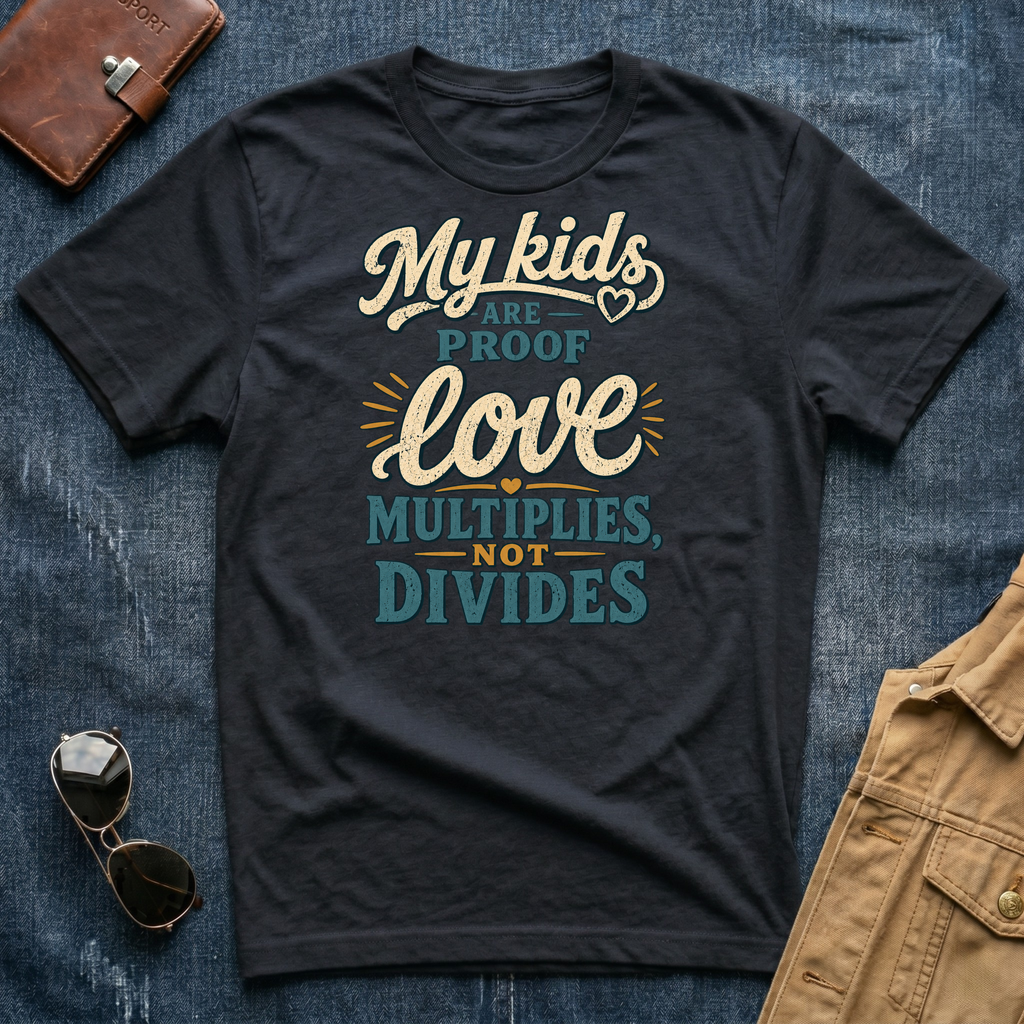 My Kids Are Proof Love Multiplies T Shirt