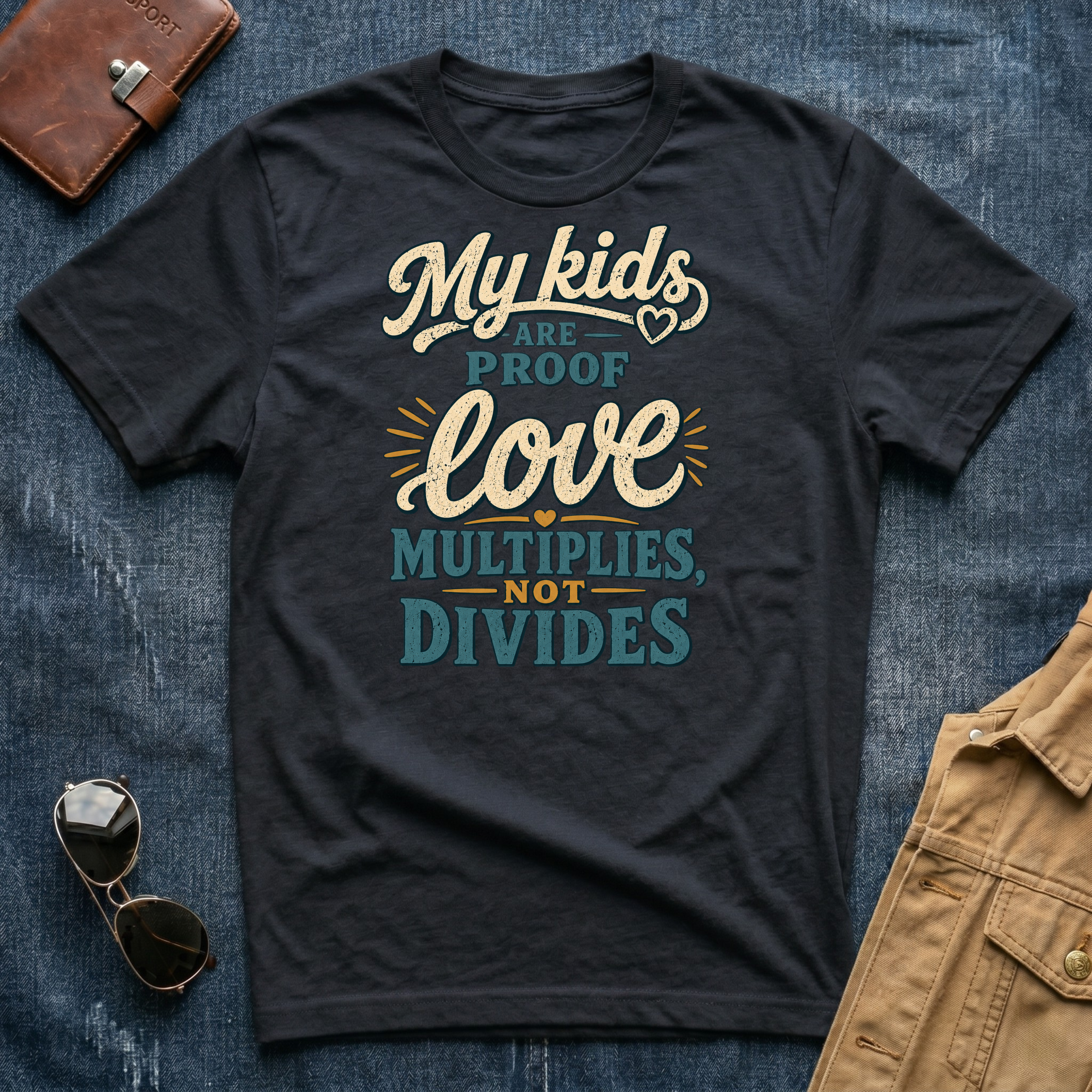 My Kids Are Proof Love Multiplies T Shirt