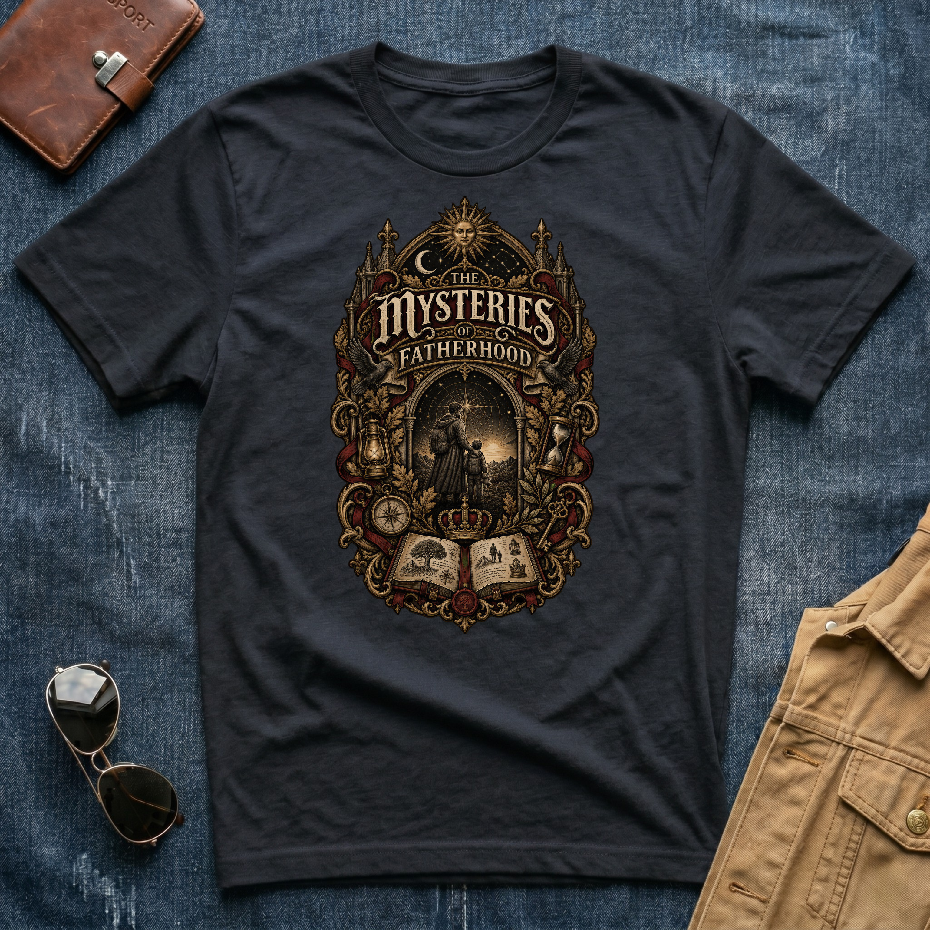 The Mysteries of Fatherhood T Shirt