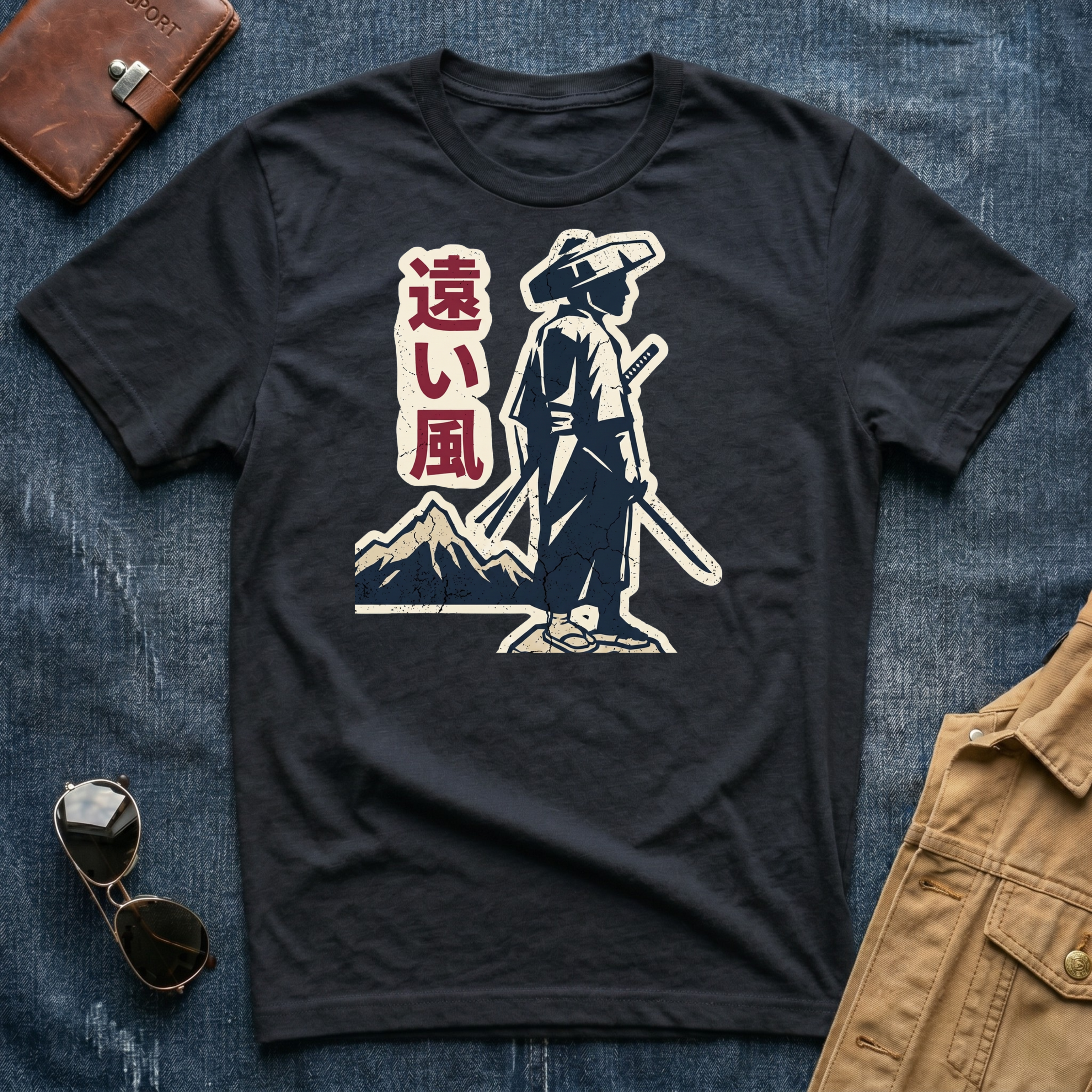Distant Wind Katana T Shirt