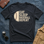 Eat Sleep Baseball Repeat T-Shirt