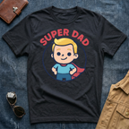 Anime Super Dad Blond T Shirt