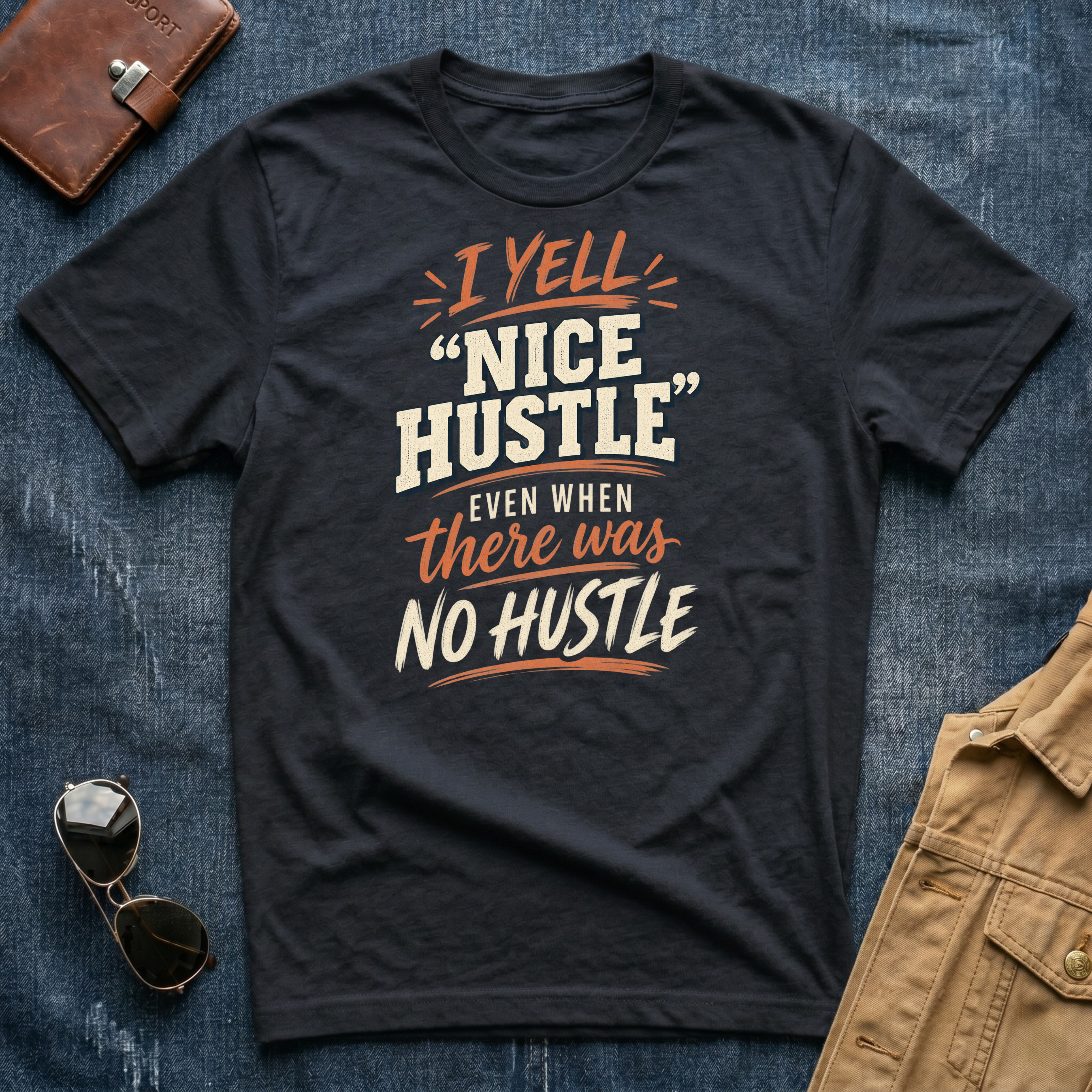I Yell "Nice Hustle" Even When There Was No Hustle T Shirt