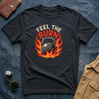Feel the Burn Kettlebell T-Shirt